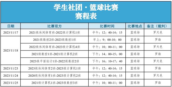 賽事預(yù)熱 | 學(xué)生社團(tuán)·籃球比賽足球比賽